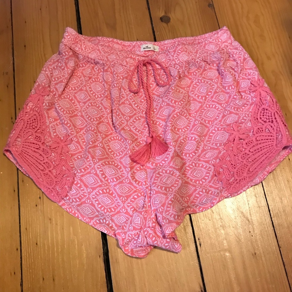 High rise shorts